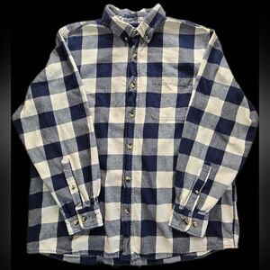 Hobbs Creek Men’s XL Plaid Cotton Flannel Shirt
